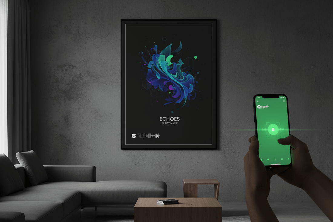 Coming Soon: Scan Your Poster, Play Your Song on Spotify - InkOnPosters