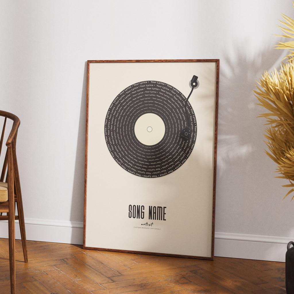 Wedding Song Vinyl Poster Print