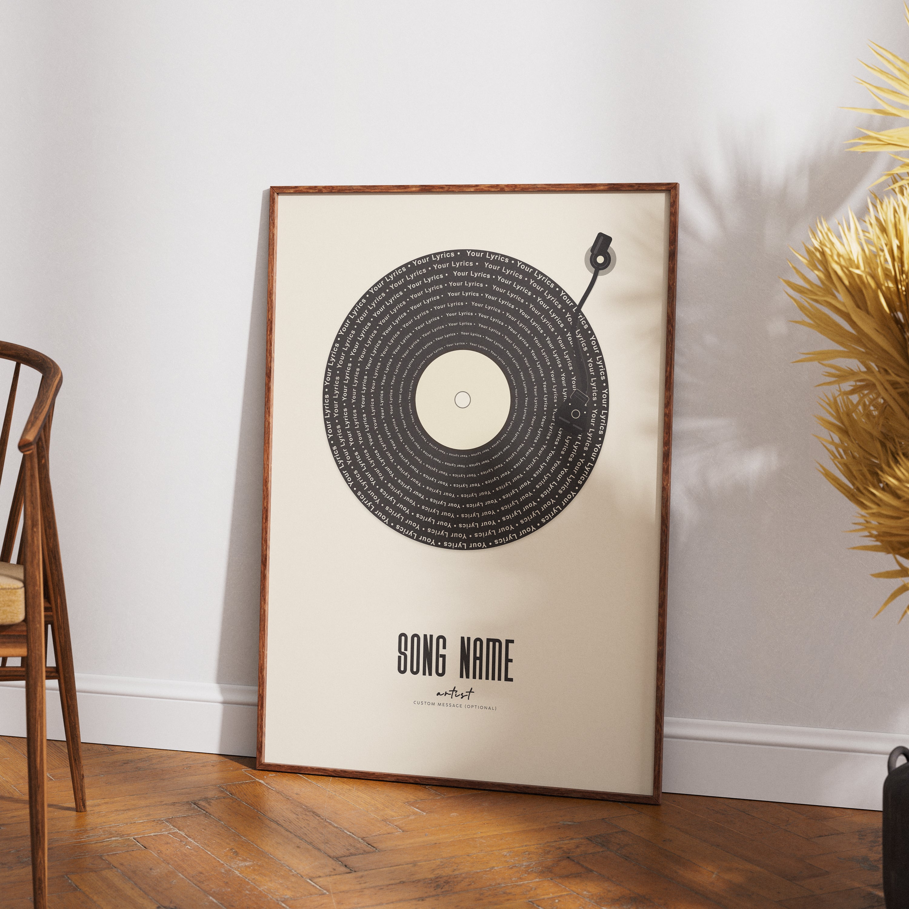 Wedding Song Vinyl Poster Print