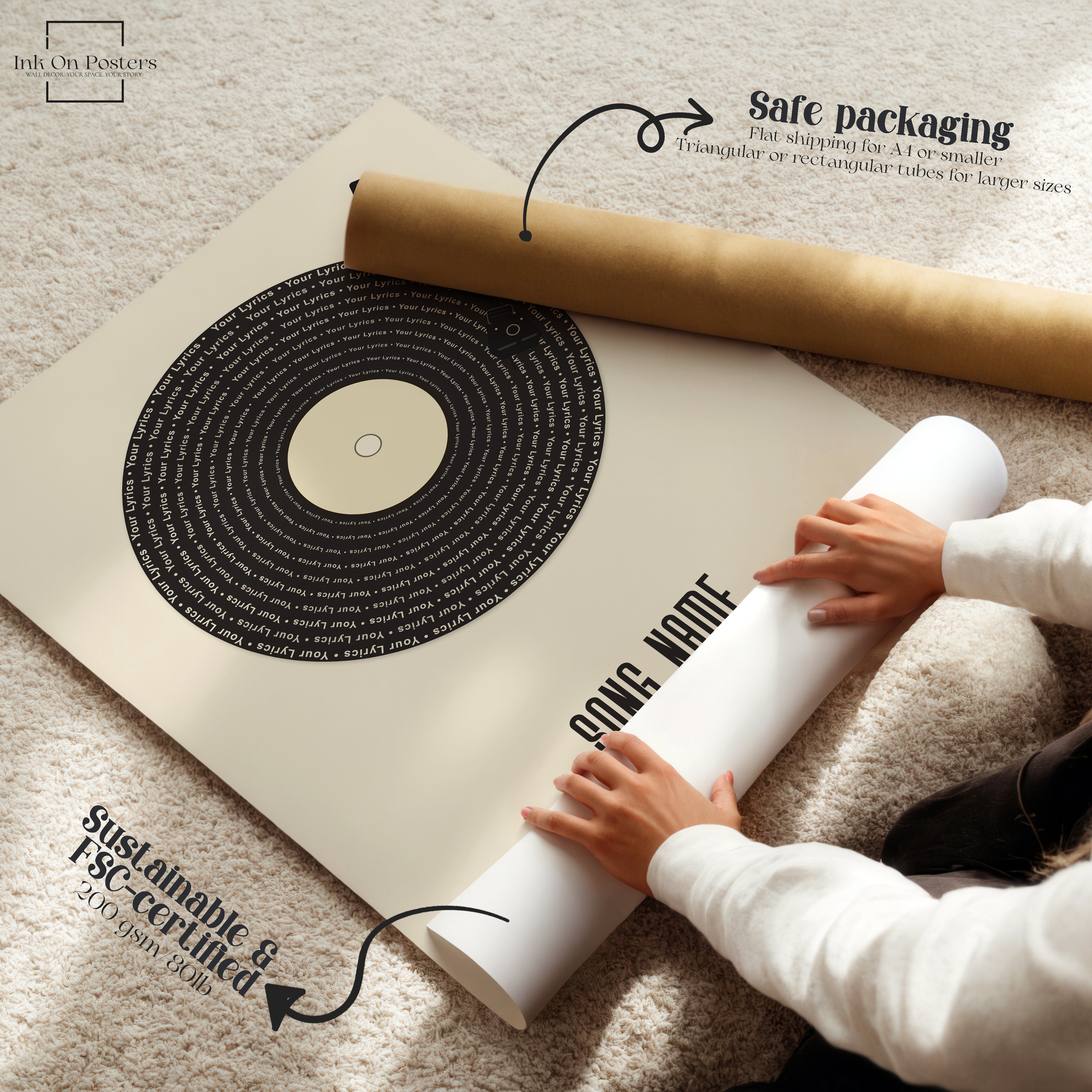 Wedding Song Vinyl Poster Print