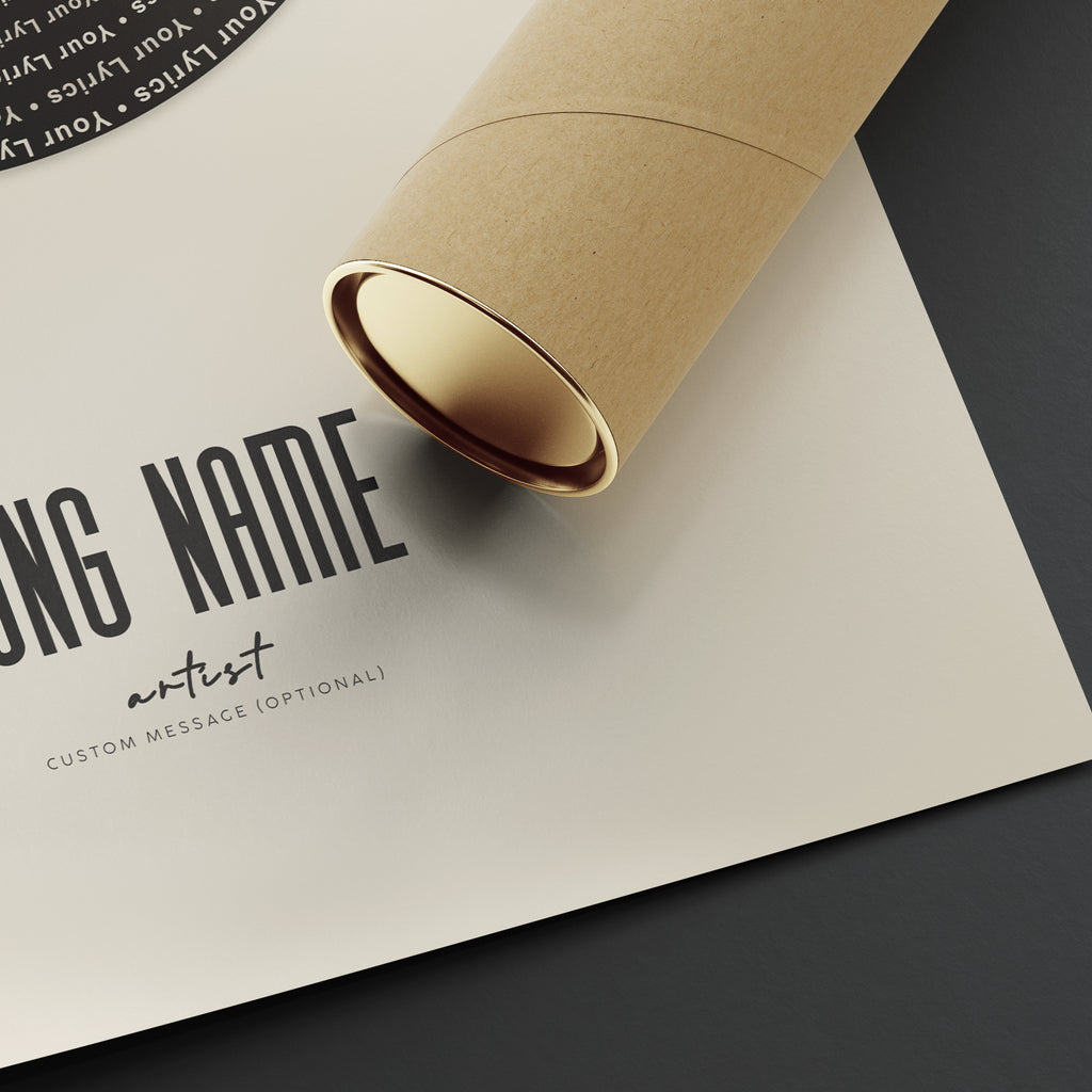Wedding Song Vinyl Poster Print