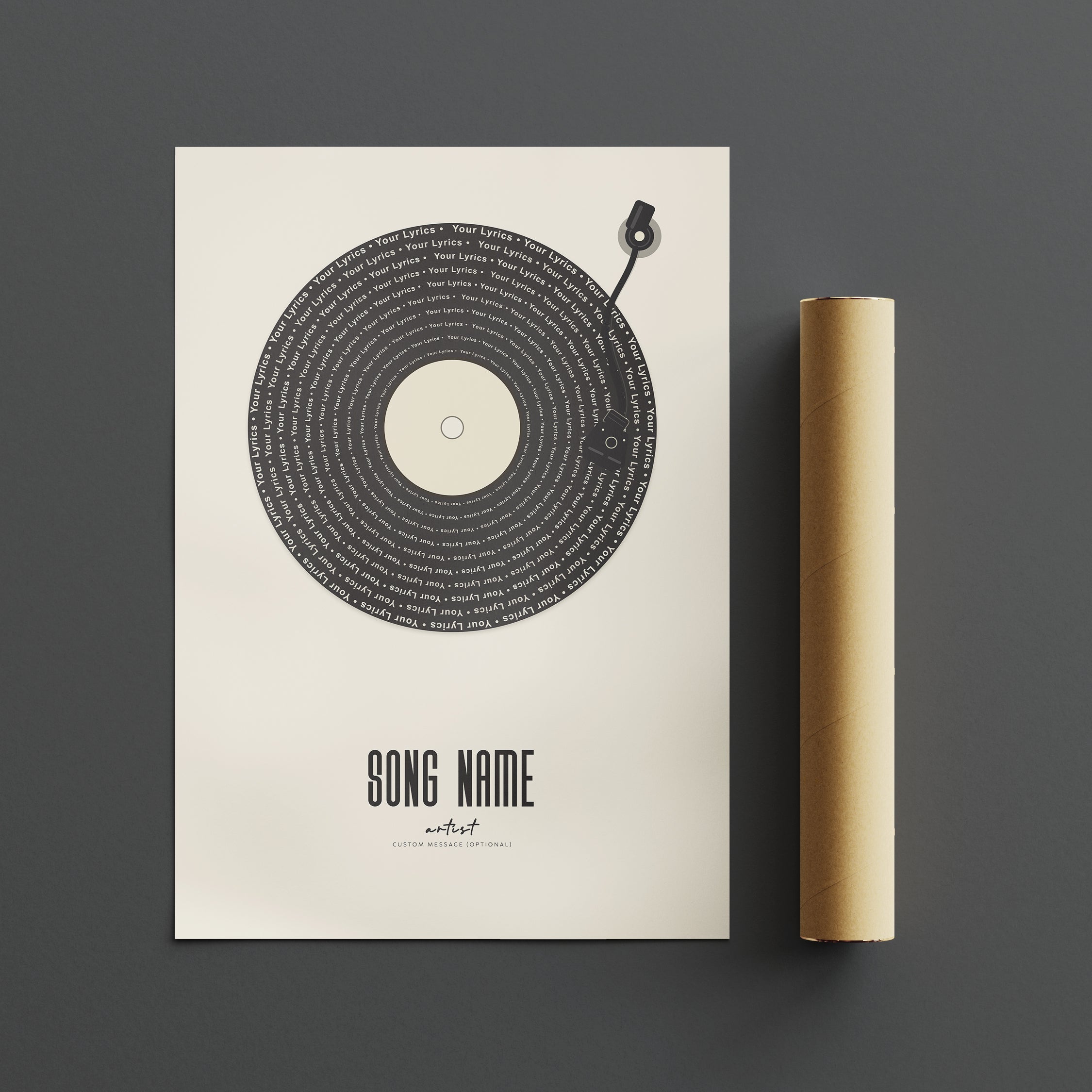 Wedding Song Vinyl Poster Print