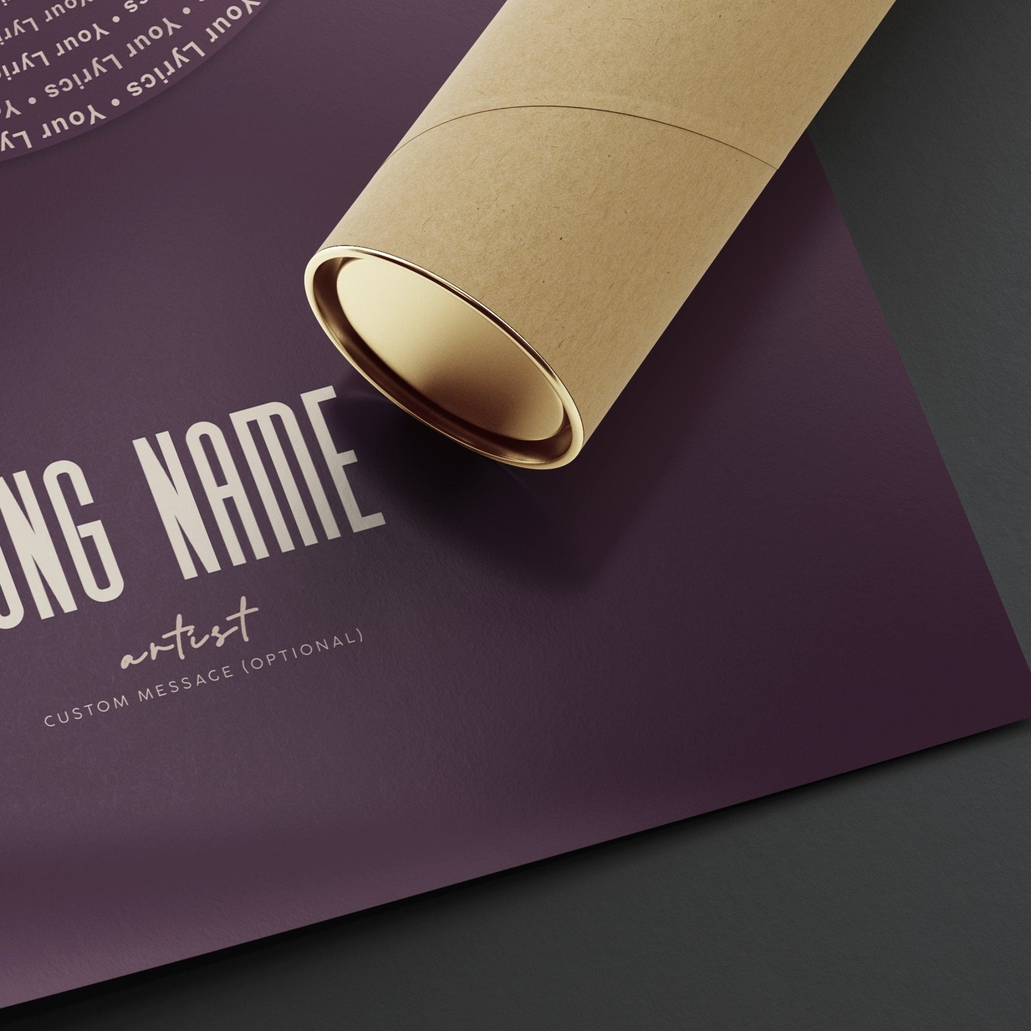 Custom Vinyl Poster: Wedding Song Artwork Print - InkOnPostersCustom Vinyl Poster: Wedding Song Artwork PrintPoster
